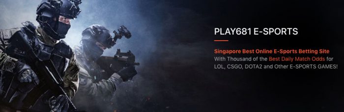 ESports Betting Online Singapore