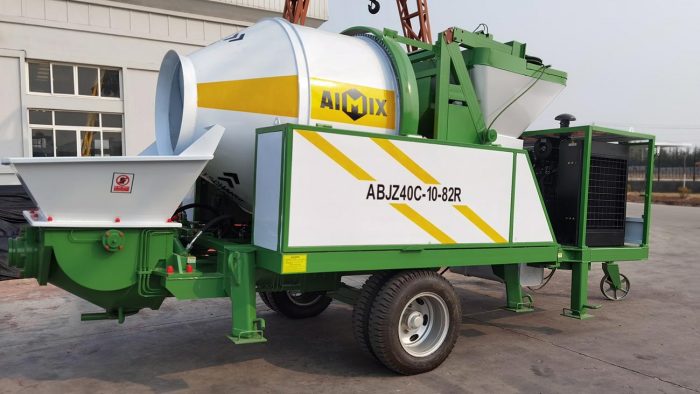 ABJZ40C Bomba Hormigonera Exportada A Jamaica – AIMIX Grupo