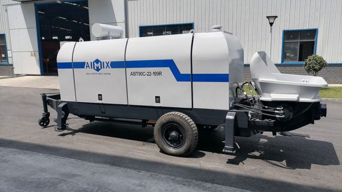 AIMIX Bomba De Concreto Estacionaria En Uzbekistán – AIMIX Grupo