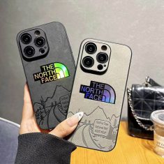 ノース・フェイス iphone15ケース シープスキン 高级 the north face ブランド アイフォーン15 スマホ ...