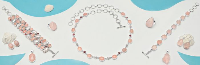 Garden of Love: Rose Quartz Jewelry